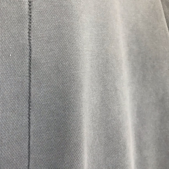 H&M Grey Short Sleeve Tie Cropped Sweatshirt S - Picture 4 of 6